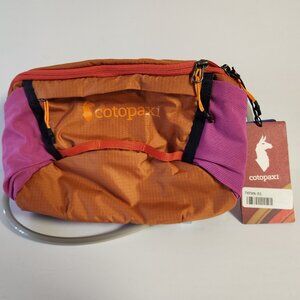 Cotopaxi Lagos 5L Hydration Hip Pack With 2 Liter Bladder Mezcal & Foxglove New